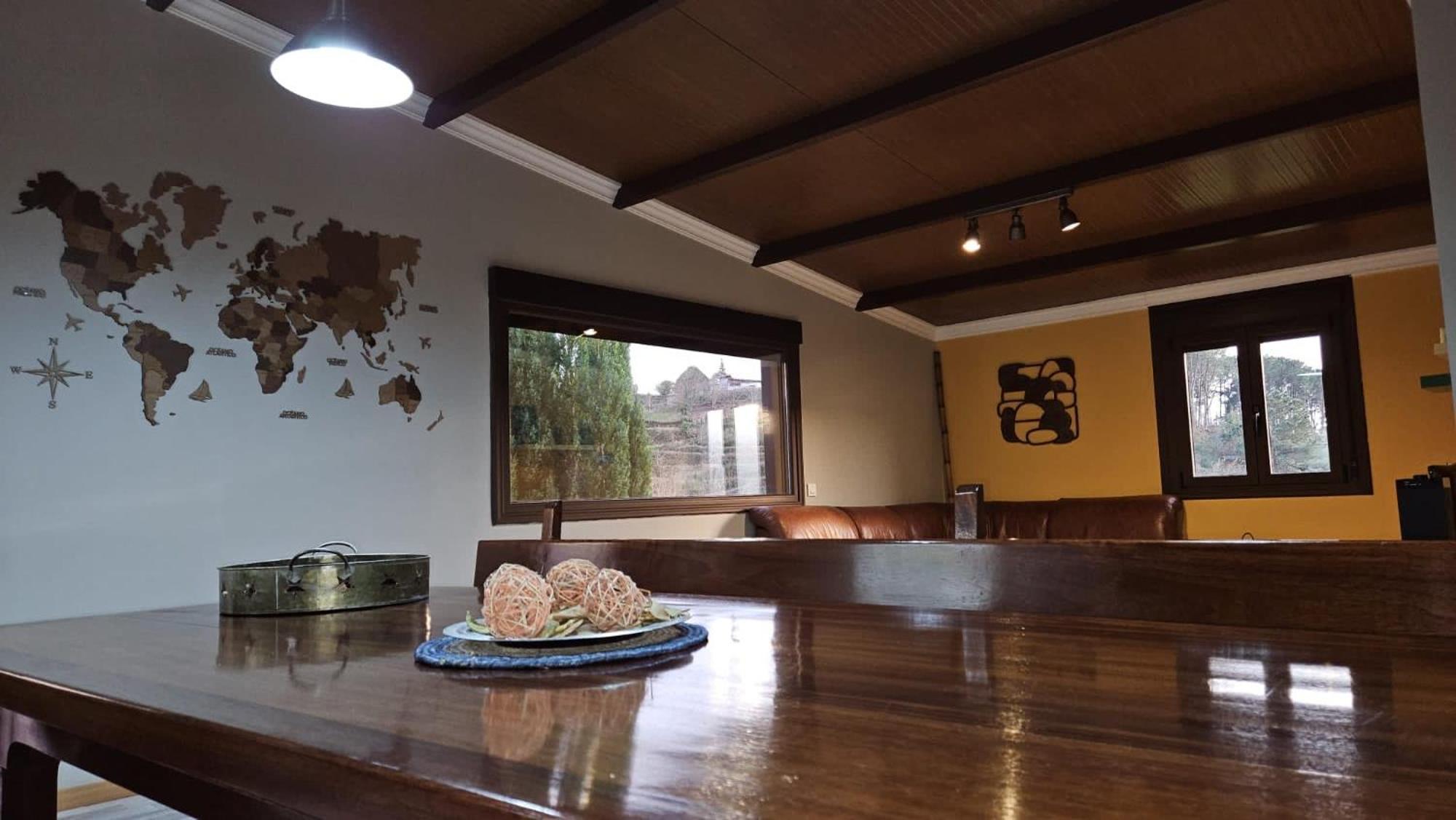 Casa Rural O Carballo Da Pedra La Caniza Luaran gambar