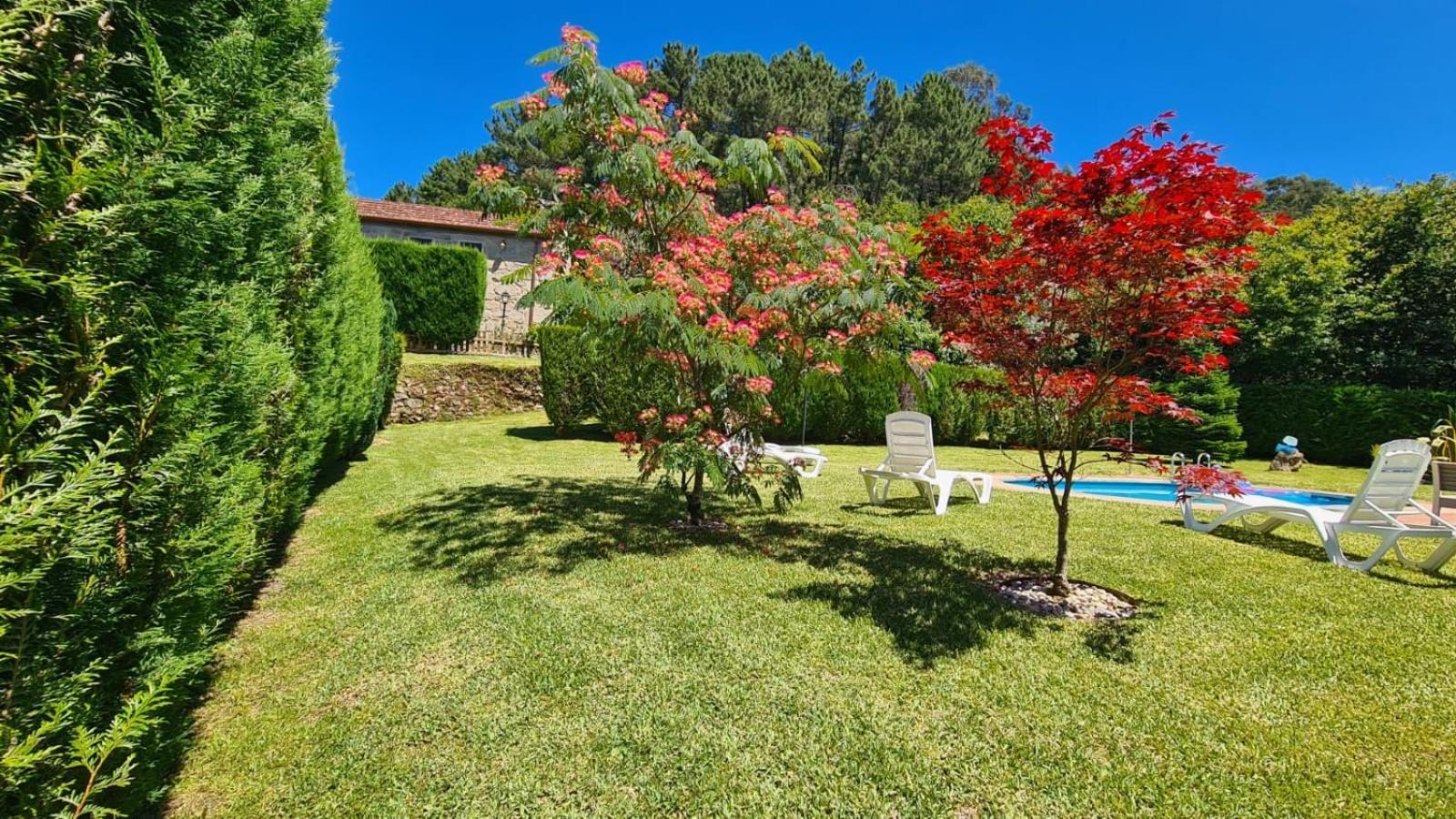 Casa Rural O Carballo Da Pedra La Caniza Luaran gambar