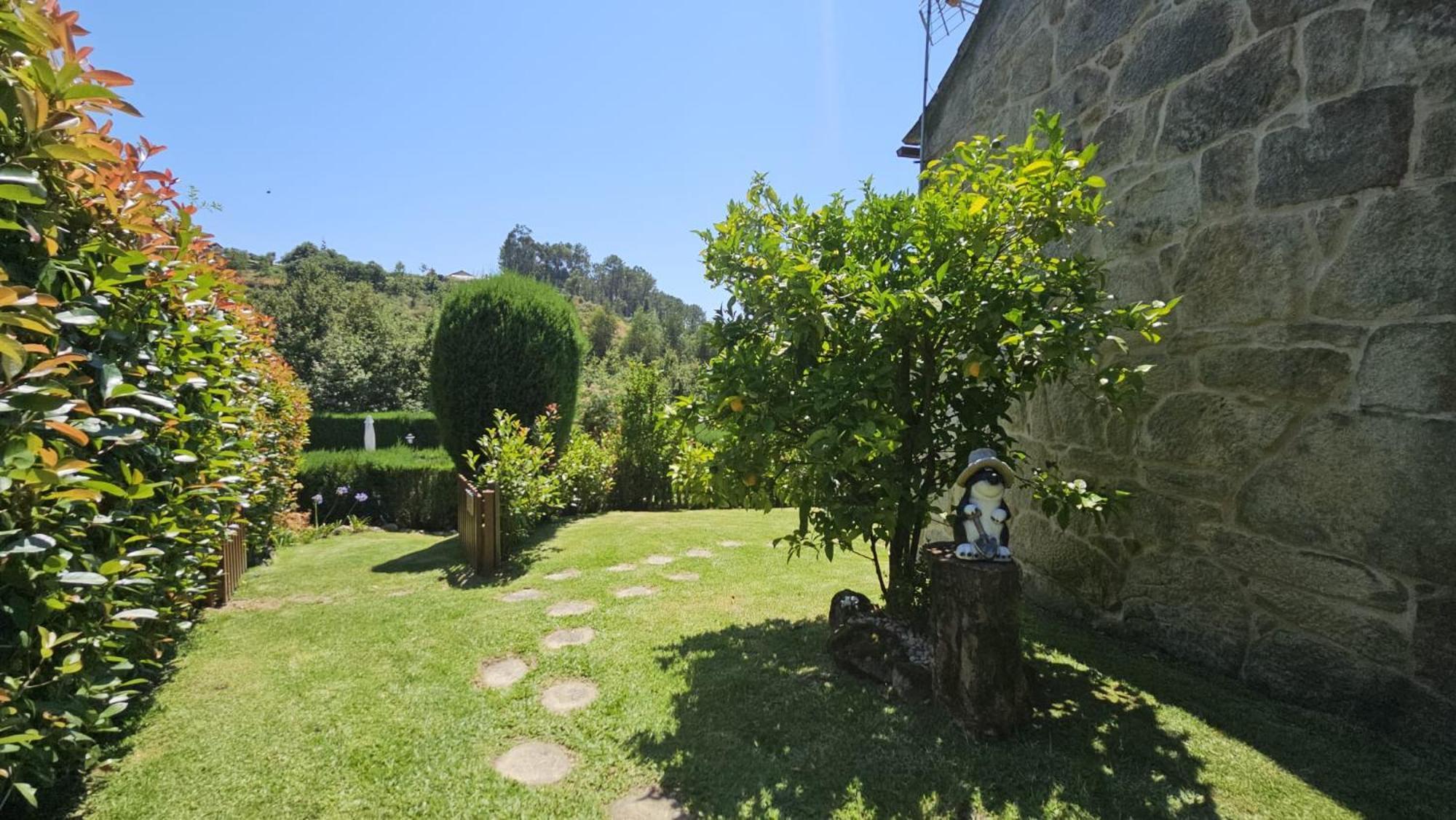 Casa Rural O Carballo Da Pedra La Caniza Luaran gambar